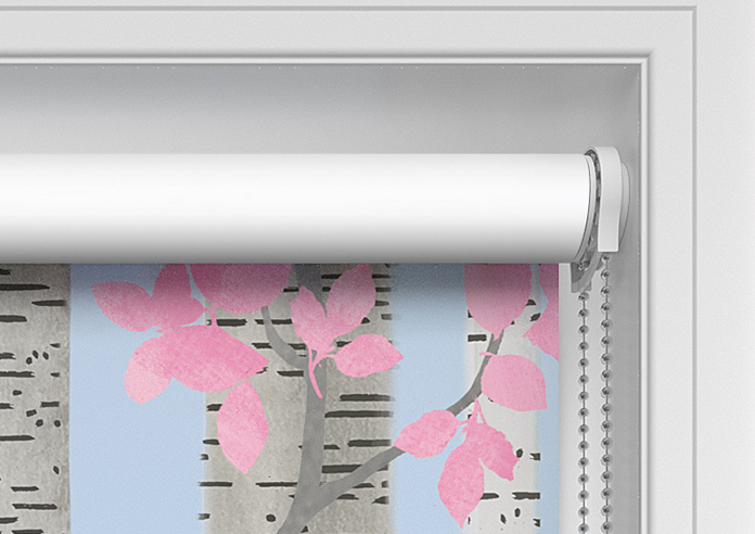 Birch Tree, Spring Pastels - Twist&Fit Roller Blind - Image 11